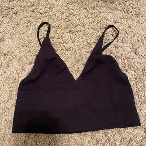 DARK NAVY SEAMLESS STANK - SIZE M/L